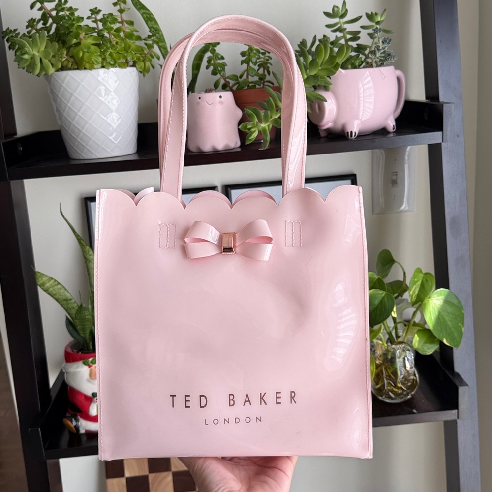 Ted Baker Blush Pink Scalloped Tote